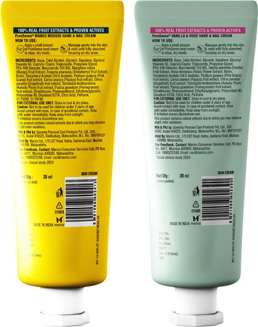 PureSense Pack of 2 Vanilla and Mango Hand Cream